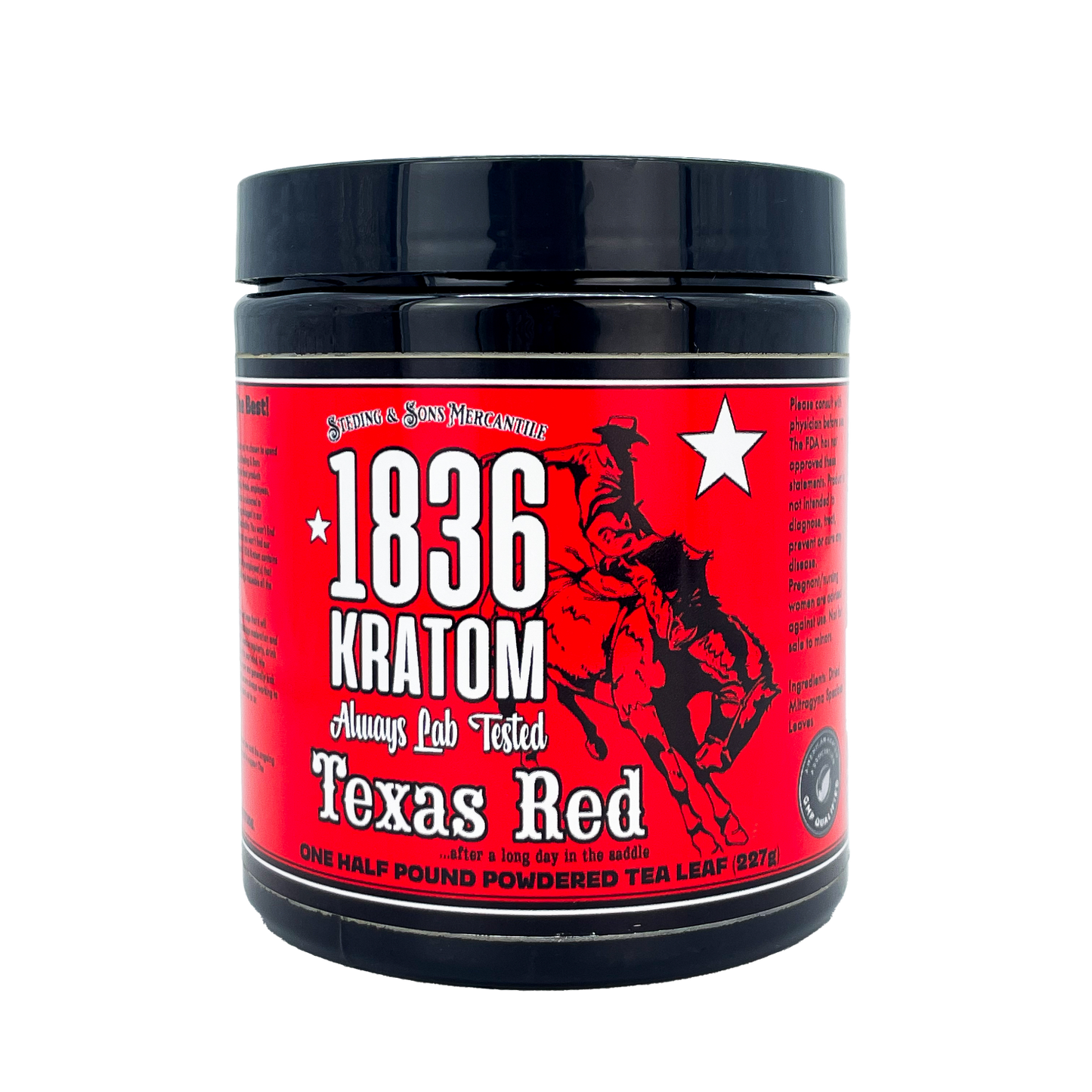 1836 Kratom Powder - Texas Red