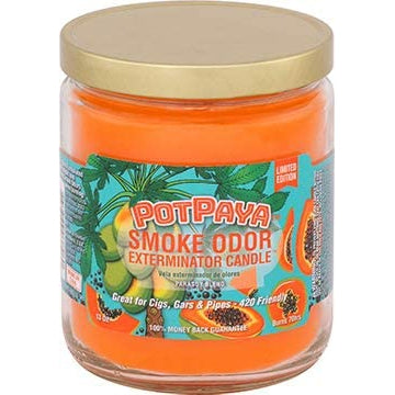 Smoke Odor Candle 13oz Jar - Potpaya
