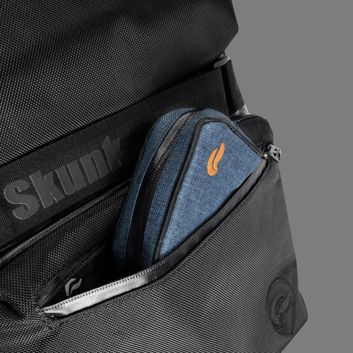 Skunk SoHo Backpack - Black/Black Leather