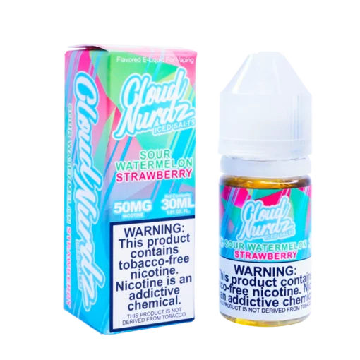 Cloud Nurdz - Iced Sour Watermelon Strawberry