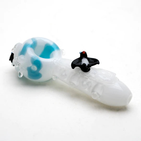 EMPIRE Spoon Pipe - Icy Penguins Small