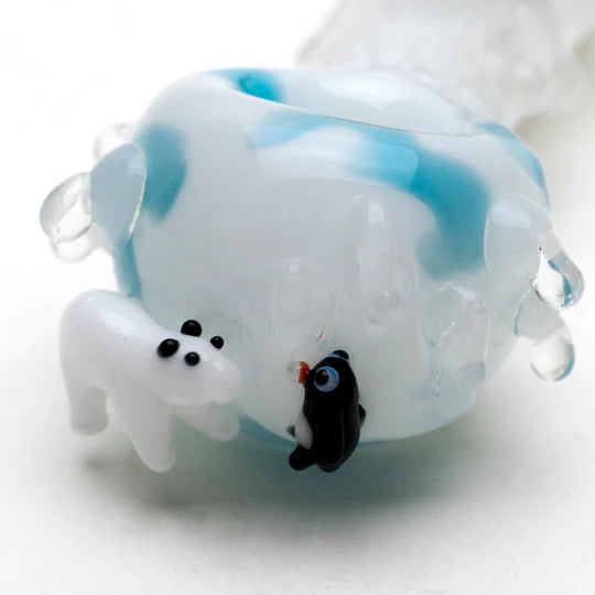 EMPIRE Spoon Pipe - Icy Penguins Small