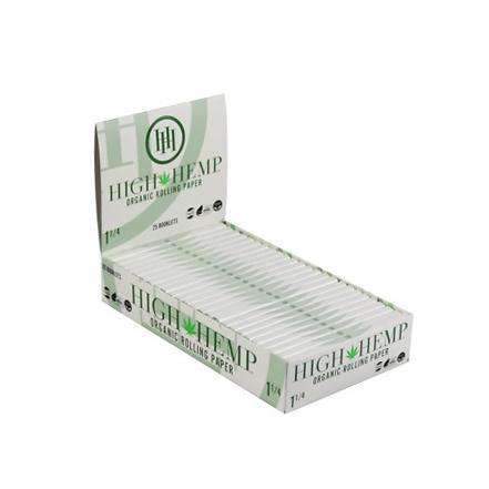 High Hemp Rolling Papers - 25ct Display