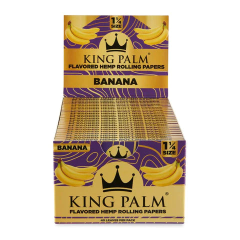 King Palm - Papers 1 1/4 Papers 50pk Display