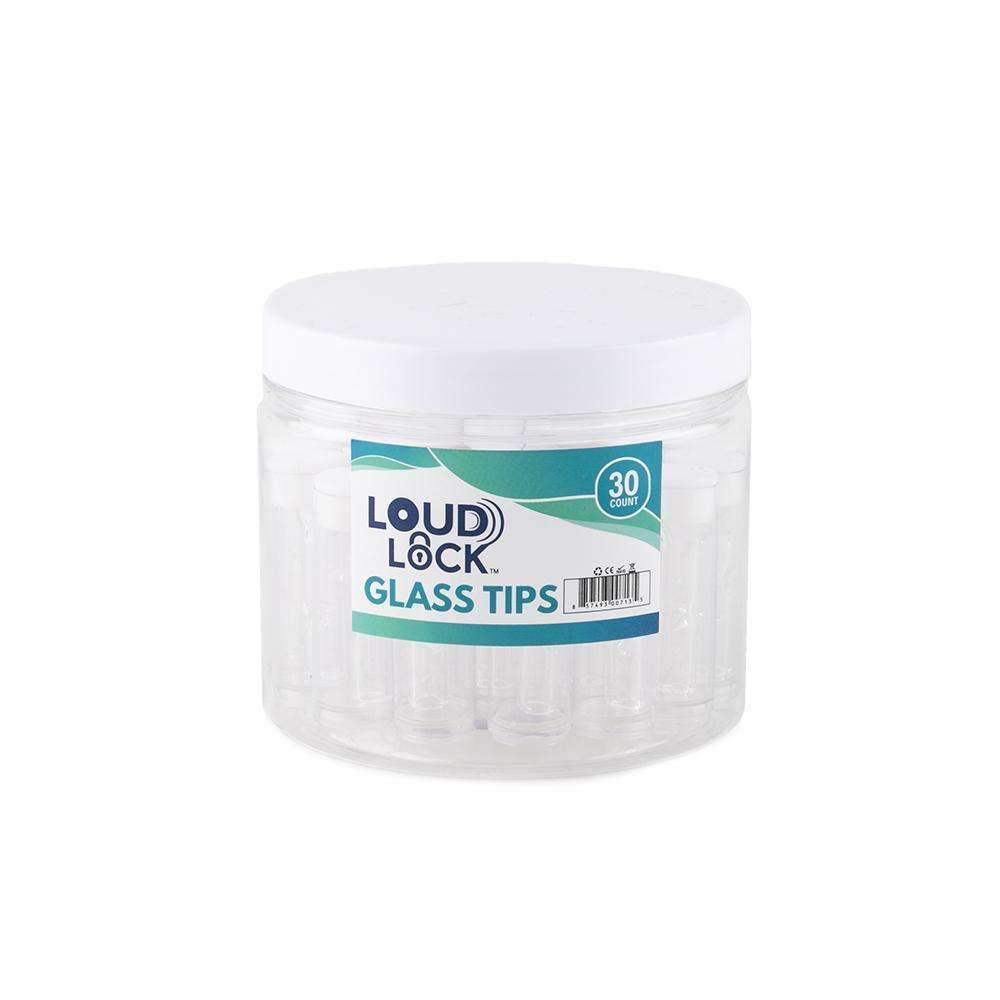 Loud Lock - Flat Glass Tips 30ct