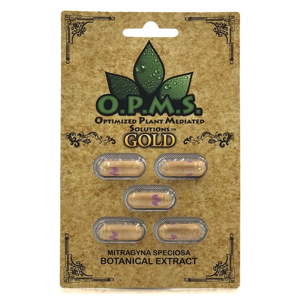 OPMS Gold Capsules 5ct 10pk