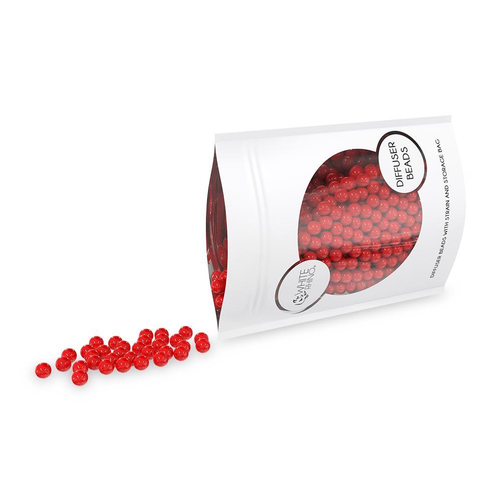 White Rhino - DIffuser Beads Red