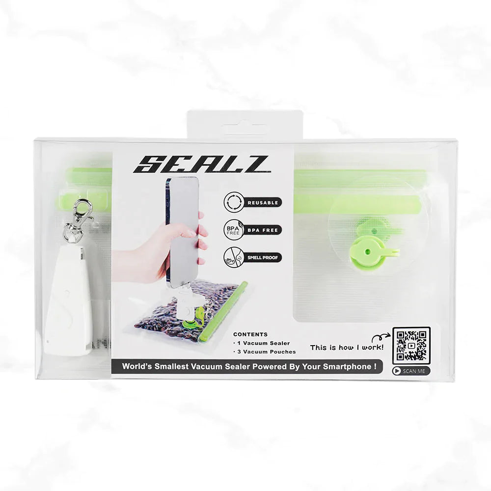 Sealz - Essentials Kit Phone Vacuum-Pump 12pk Display