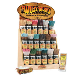 WildBerry - Starter Kit Wood Rack Display w/18 Scents