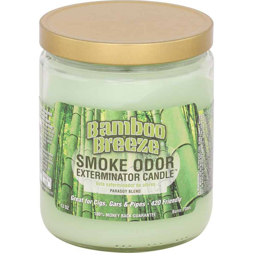 Smoke Odor Candle 13oz Jar - Bamboo Breeze
