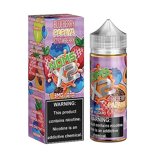 NomNoms - Blueberry Papaya Strawberry 120ml