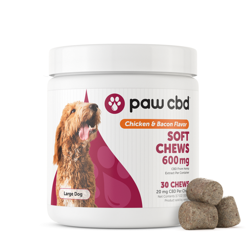 cbdMD  - Pet CBD Soft Chews For Dogs Chicken & Bacon Flavor 30ct