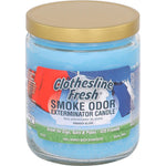 Smoke Odor - Candle 13oz Jar - Clothesline Fresh