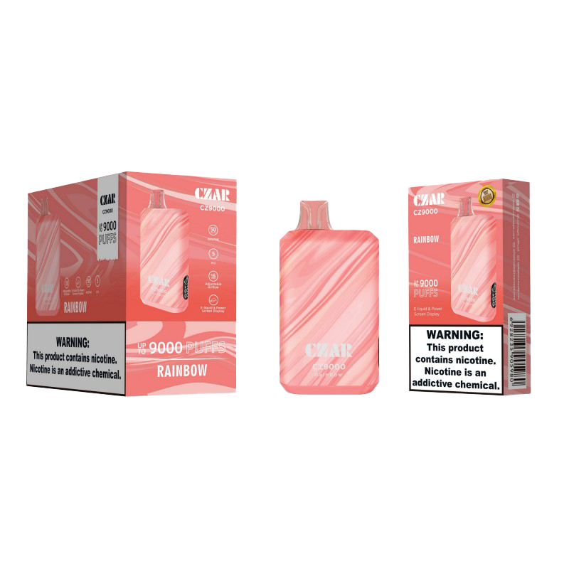 Czar - CZ9000 Disposable 9000 Puffs 5pk Display