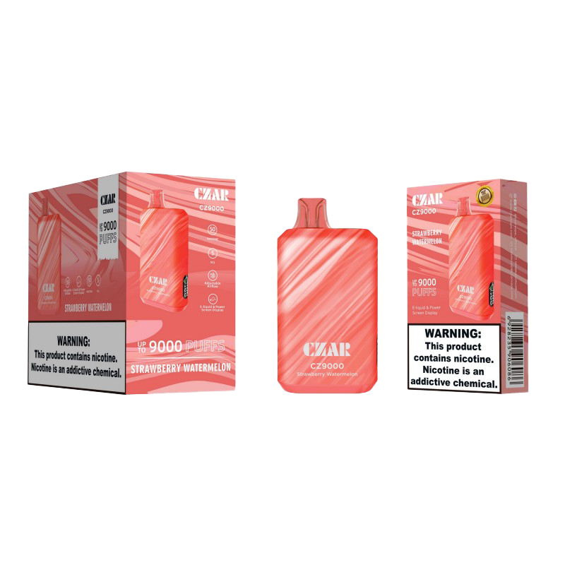 Czar - CZ9000 Disposable 9000 Puffs 5pk Display