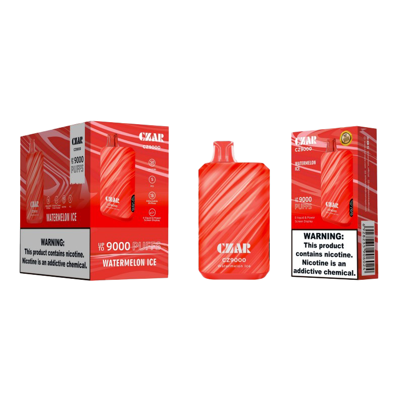 Czar - CZ9000 Disposable 9000 Puffs 5pk Display