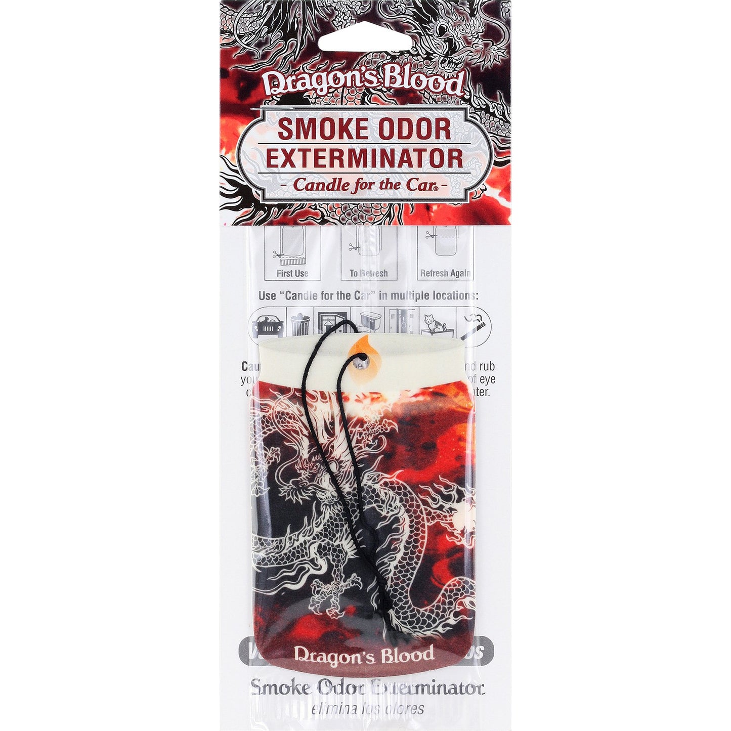 Smoke Odor Car Hanger - Dragon’s Blood