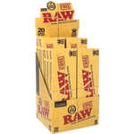 Raw - King Size Pre-Roll 20pk 12pk Display