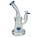 Hypnotized Glass - 9" Bent Neck Shower Rig