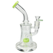 Hypnotized Glass - 9" Bent Neck Shower Rig