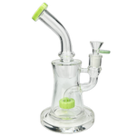 Hypnotized Glass - 9" Bent Neck Shower Rig