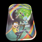 SkyGlass - Graphic Rolling Tray - R&M Multiverse Portal