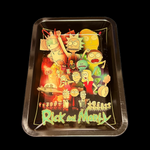 SkyGlass - Graphic Rolling Tray - R&M Black