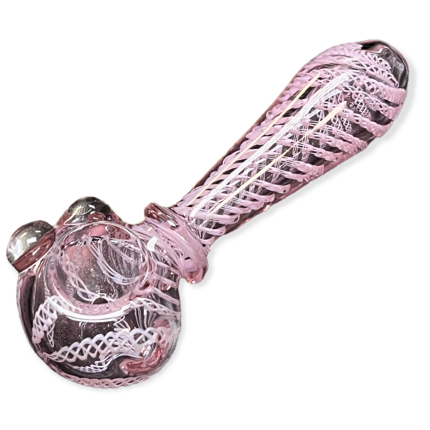 Babu Glass - White Wrap Spoon