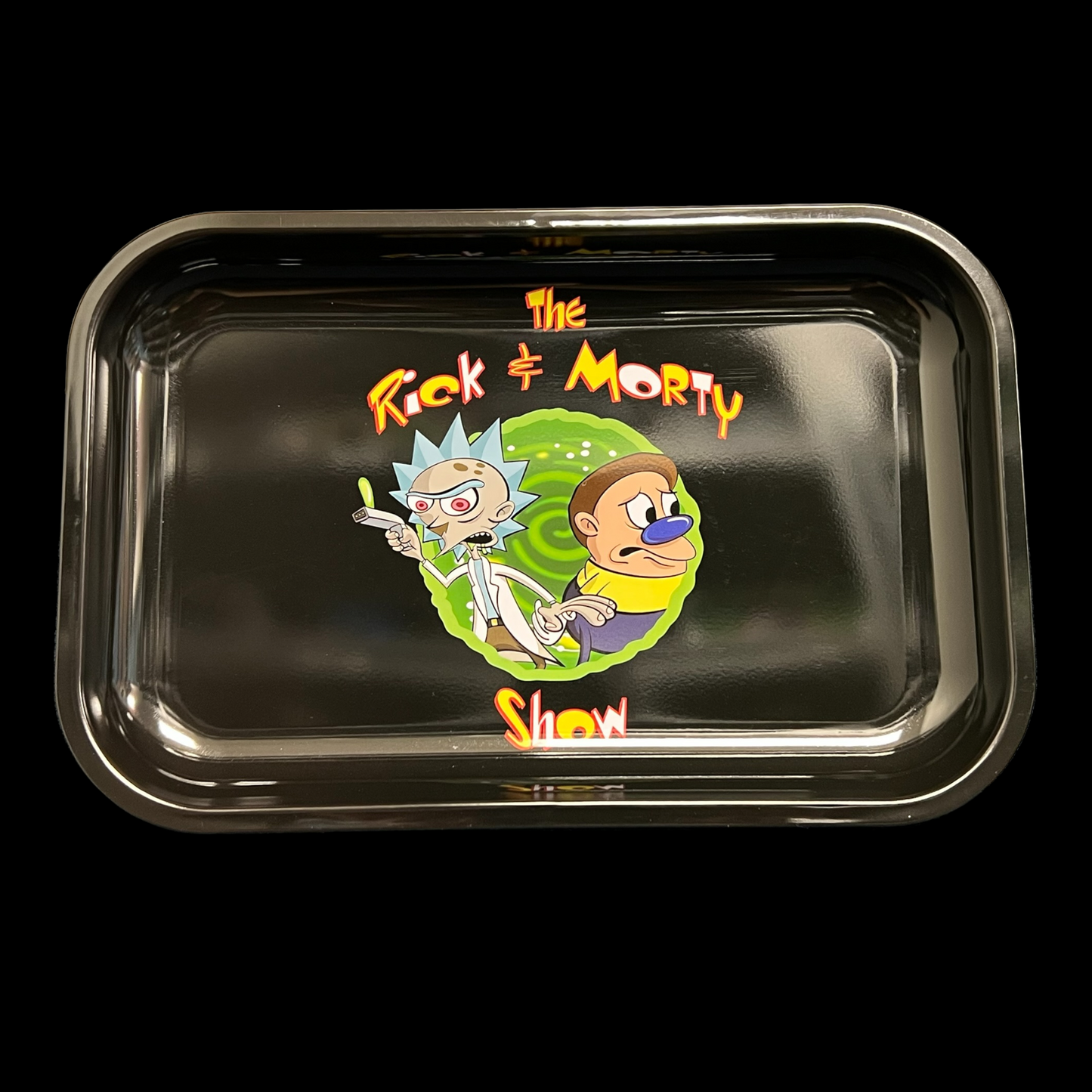 Graphic Rolling Tray - R&M Show Multiverse