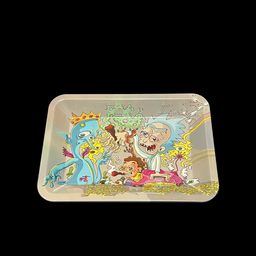 SkyGlass - Graphic Rolling Tray - R&M Multiverse