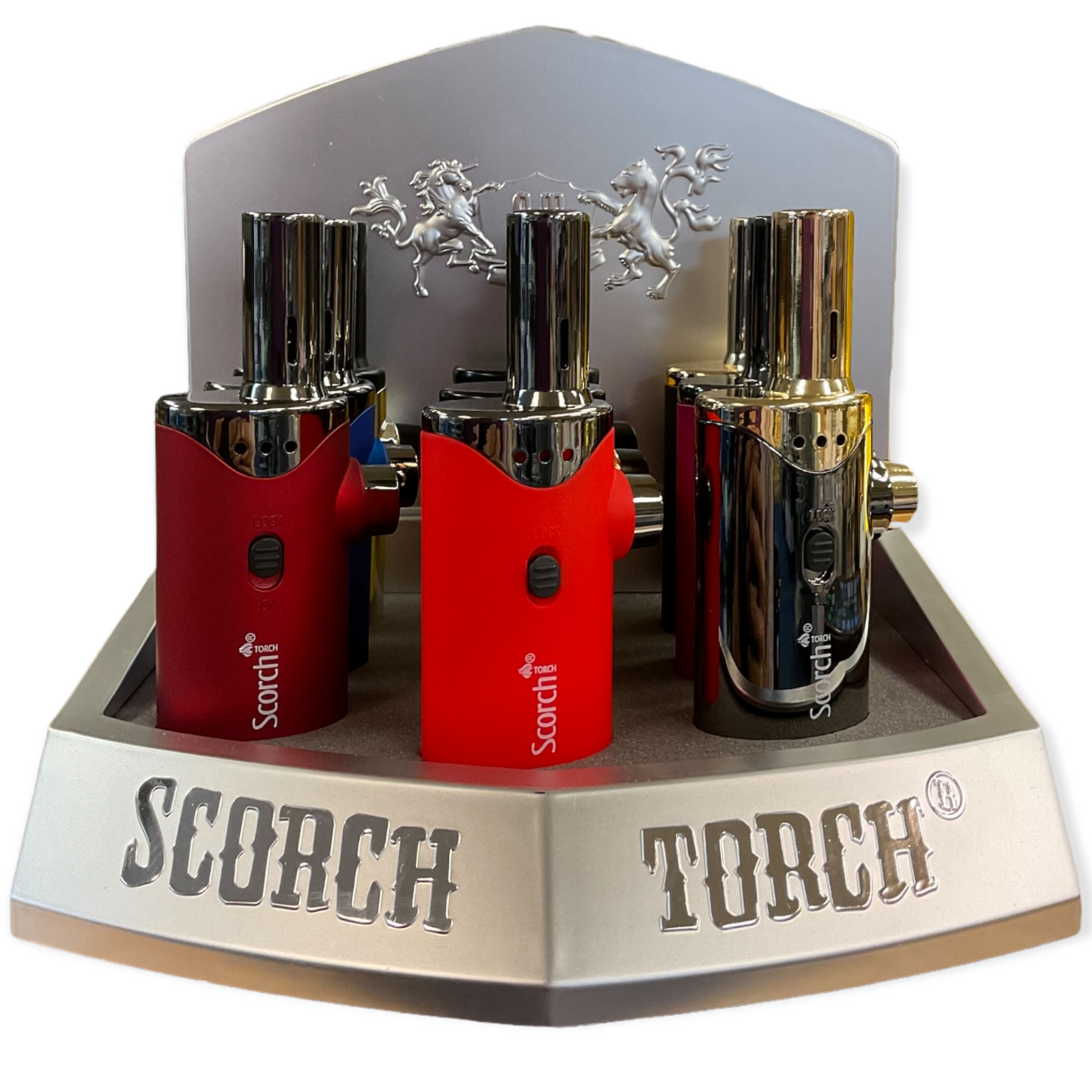 Scorch Torch - Tank w/Hold Button 9pk Display