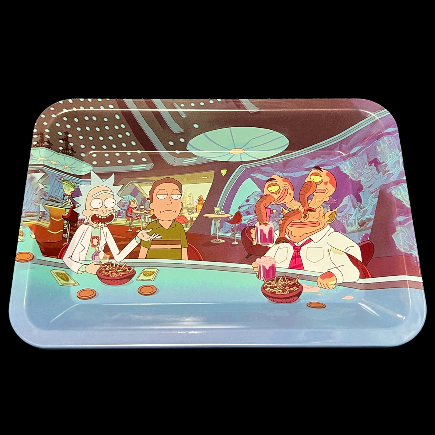 Graphic Rolling Tray - R&M Intergalactic Dinner