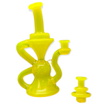 Blob Glass - 10mm 6 Hole Klein Recycler with Matching Cap