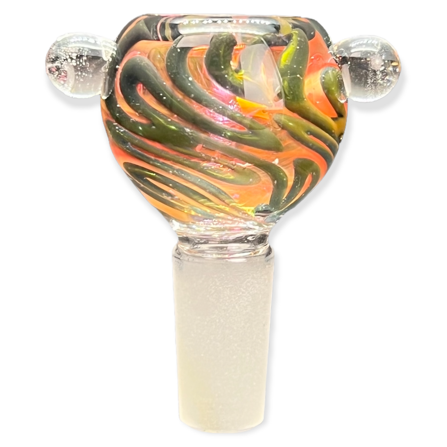 Babu Glass - Fumed Round Glass Bowl