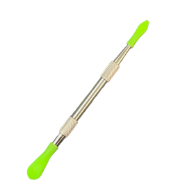 Mini Dabber with Green Silicone Caps