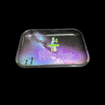 SkyGlass - Graphic Rolling Tray - R&M Galaxy