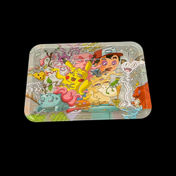 SkyGlass - Graphic Rolling Tray - Trippy Pokemon