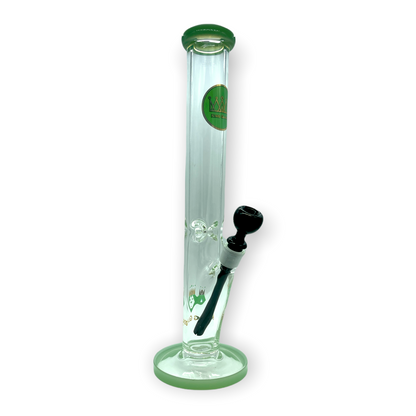 King Glass - 16in 7mm Thick Straight Tube - Jade