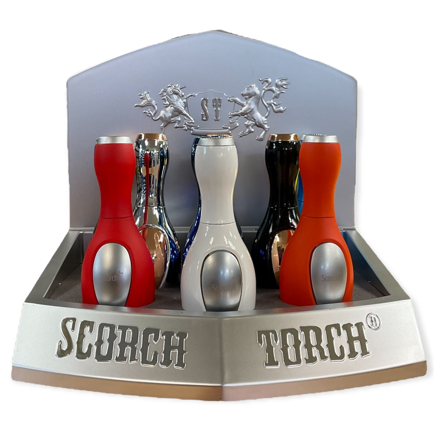 Scorch Torch - Bowling Pin Asst. Color 9pk Display