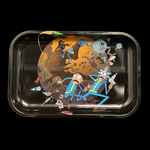 SkyGlass - Graphic Rolling Tray - R&M Fall Out