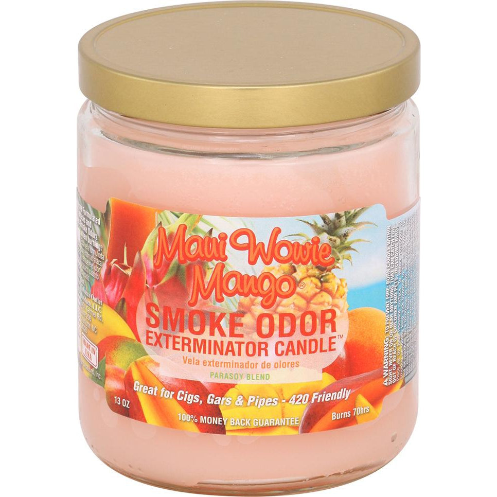 Smoke Odor Candle 13oz Jar - Maui Wowie Mango
