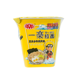 Yile Noodles - Square Naruto Cup Instant Noodles 100g