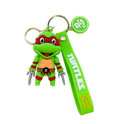 Silicon Character Keychain Asst.