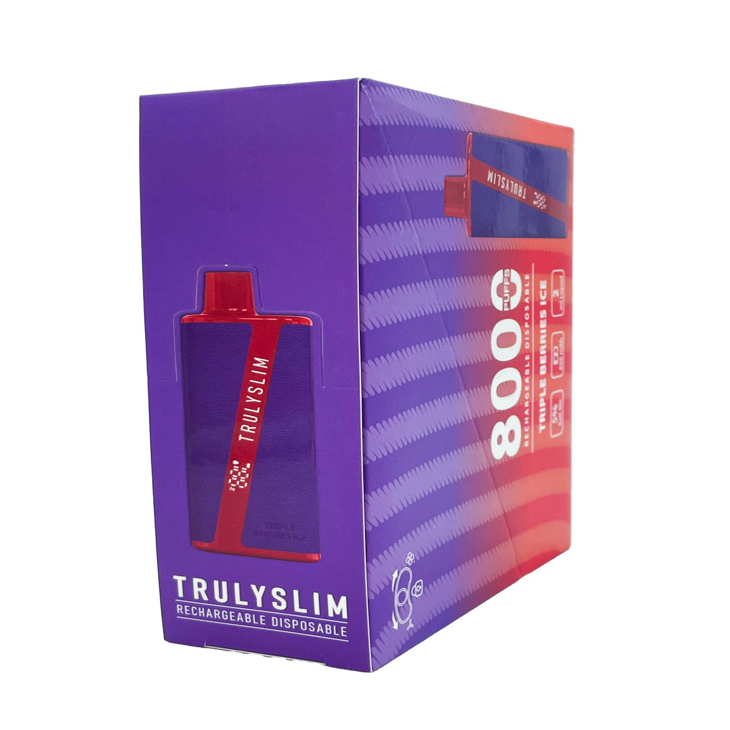 Truly Bar - Slim 8000 Puff Disposable (5pk Display)