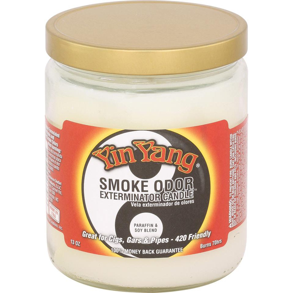 Smoke Odor Candle 13oz Jar - Yin Yang