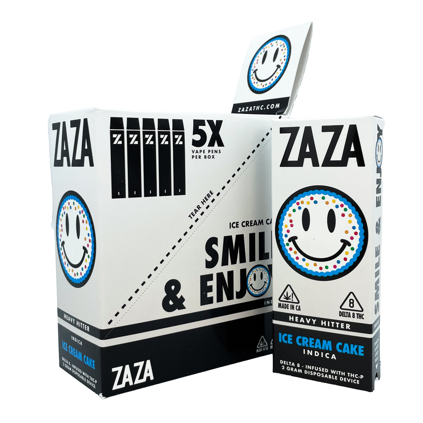 Zaza - ZBar Heavy Hitter Blend Disposable 5pk Display